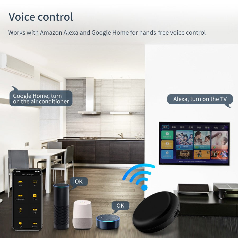 Controle Remoto Universal Inteligente Wi-Fi