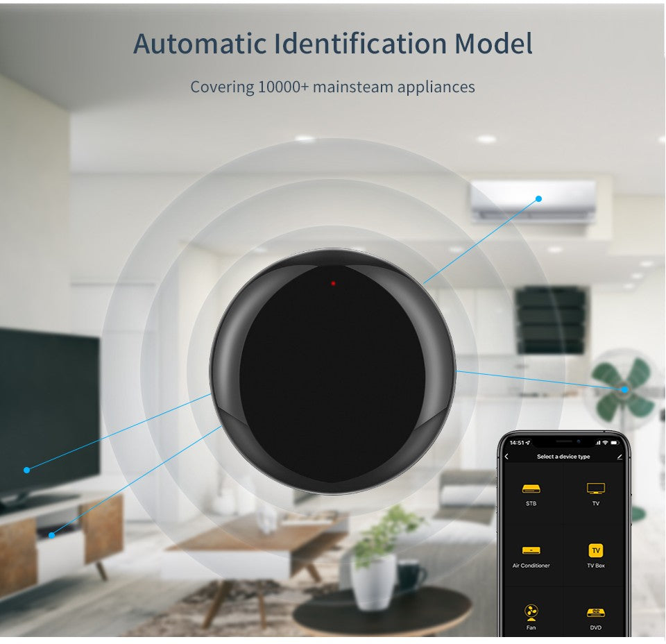 Controle Remoto Universal Inteligente Wi-Fi