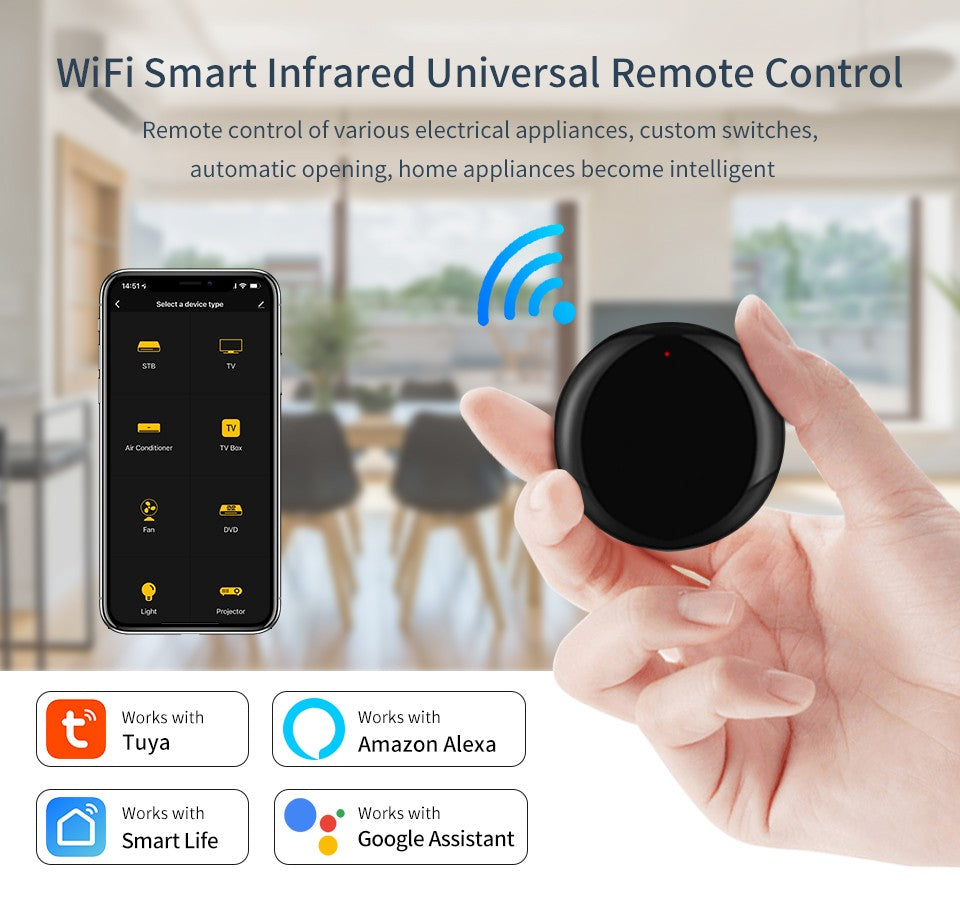 Controle Remoto Universal Inteligente Wi-Fi